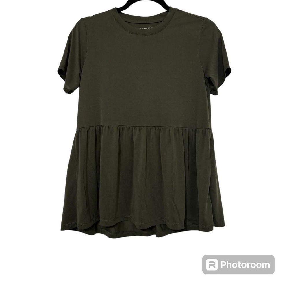 Green long women blouse